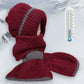 ❄️👩 Integrovaná větruodolná čepice s šálou pro ženy – teplý pletený design, ochrana uší a více barev (vhodná pro zimní aktivity)!