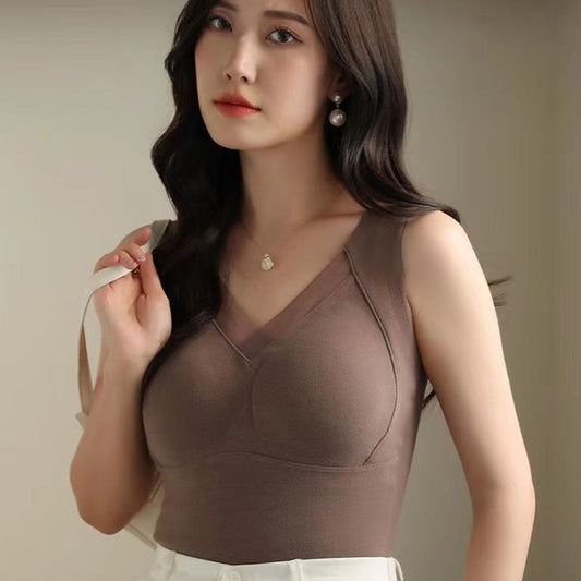 💖 Samozahřívací grafenové tílko s vestavěnou podprsenkou 👙