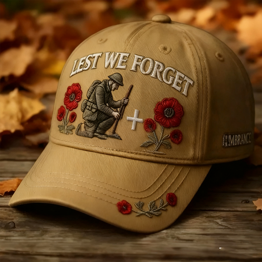 🧢 Památeční baseballová čepice na počest vojáků